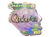 Sticker | qikert (Holo, Champion) | Rio 2022 image