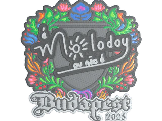 Sticker | molodoy (Embroidered) | Budapest 2025