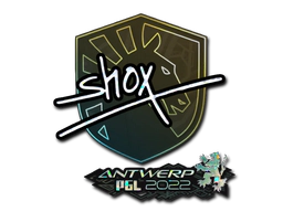 Sticker | shox (Glitter) | Antwerp 2022 image