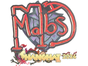 Sticker | malbsMd (Holo) | Shanghai 2024 image