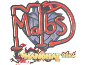 Sticker | malbsMd (Holo) | Shanghai 2024 image