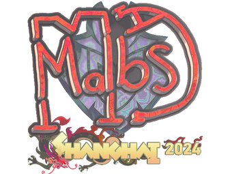 Sticker | malbsMd (Holo) | Shanghai 2024 image
