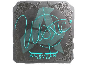 Sticker | woxic (Foil) | Austin 2025 image