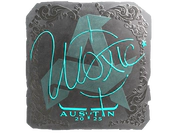 Sticker | woxic (Foil) | Austin 2025 image