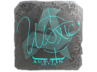Sticker | woxic (Foil) | Austin 2025
