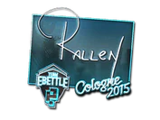 Sticker | rallen (Foil) | Cologne 2015 image