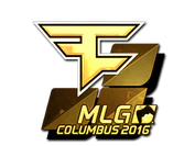 Sticker | FaZe Clan (Gold) | MLG Columbus 2016 image