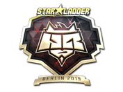Sticker | HellRaisers (Gold) | Berlin 2019 image