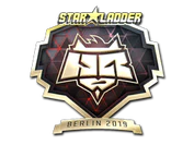Sticker | HellRaisers (Gold) | Berlin 2019 image
