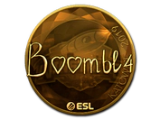 Sticker | Boombl4 (Gold) | Katowice 2019 image