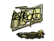 Sticker | Perfecto (Gold) | Antwerp 2022 image