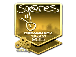 Sticker | seang@res (Gold) | Cluj-Napoca 2015 image