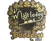 Sticker | molodoy (Gold) | Budapest 2025 image
