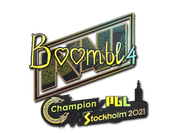Sticker | Boombl4 (Holo) | Stockholm 2021 image
