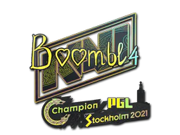 Sticker | Boombl4 (Holo) | Stockholm 2021 image