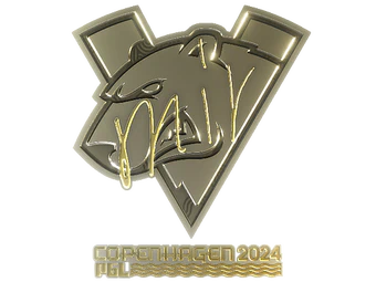 Sticker | mir (Gold) | Copenhagen 2024 image