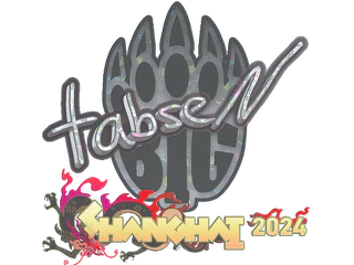 Sticker | tabseN (Glitter) | Shanghai 2024