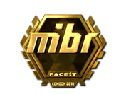 Sticker | MIBR (Gold) | London 2018 image