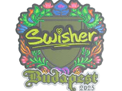 Sticker | Swisher (Embroidered) | Budapest 2025 image