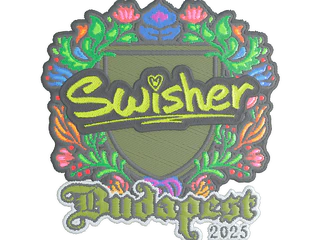 Sticker | Swisher (Embroidered) | Budapest 2025