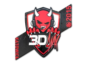 Sticker | 3DMAX | Katowice 2015 image