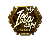 Sticker | ISSAA (Gold) | London 2018 image
