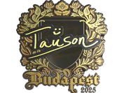 Sticker | Tauson (Gold) | Budapest 2025 image
