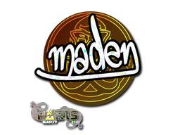 Sticker | maden (Glitter) | Paris 2023 image