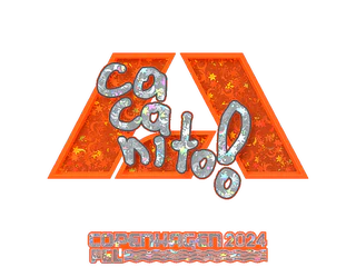 Sticker | CacaNito (Glitter) | Copenhagen 2024