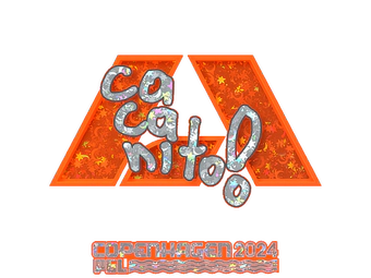 Sticker | CacaNito (Glitter) | Copenhagen 2024 image