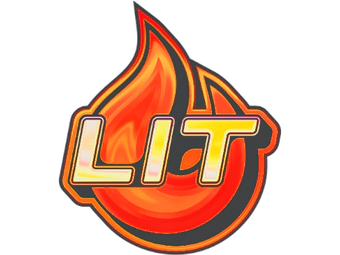Sticker | Lit (Holo) image
