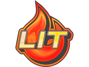 Sticker | Lit (Holo) image