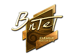 Sticker | BnTeT (Gold) | Boston 2018 image