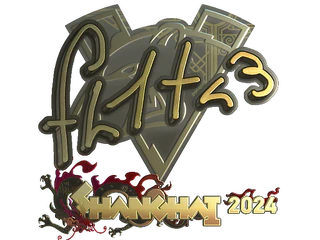Sticker | FL1T (Gold) | Shanghai 2024