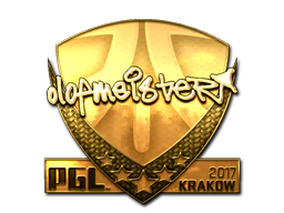 Sticker | olofmeister (Gold) | Krakow 2017 image