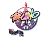 Sticker | Techno4K (Holo) | Paris 2023 image