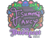 Sticker | Summer (Embroidered) | Budapest 2025 image