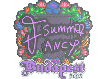 Sticker | Summer (Embroidered) | Budapest 2025 image