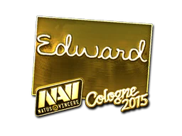 Sticker | Edward (Gold) | Cologne 2015 image