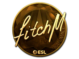 Sticker | fitch (Gold) | Katowice 2019 image