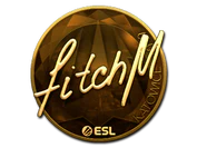 Sticker | fitch (Gold) | Katowice 2019 image