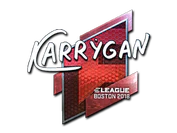 Sticker | karrigan (Foil) | Boston 2018 image