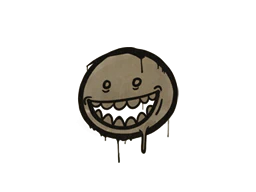 Sealed Graffiti | Mr. Teeth (Dust Brown)