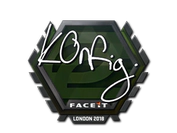 Sticker | k0nfig | London 2018 image
