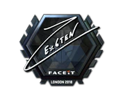 Sticker | Ex6TenZ (Foil) | London 2018 image