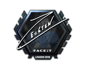 Sticker | Ex6TenZ (Foil) | London 2018 image