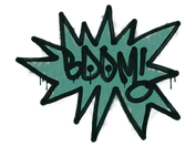 Sealed Graffiti | BOOM (Frog Green) image
