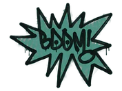 Sealed Graffiti | BOOM (Frog Green) image