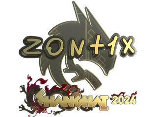 Sticker | zont1x (Gold) | Shanghai 2024