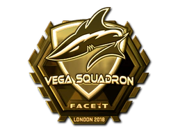 Sticker | Vega Squadron (Gold) | London 2018 image
